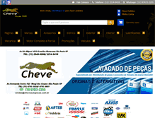 Tablet Screenshot of cheveautopecas.com.br